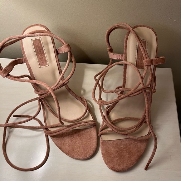 Lace Up Heels - Picture 1 of 8